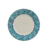 Piastrella Plate | White & Blue