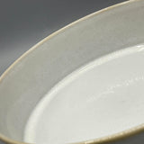 Notos Dune Path Low Bowl | White & Beige Sand | 200mm *CLEARANCE*