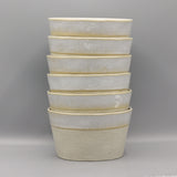 Notos Dune Path Cereal Bowl | White & Beige Sand *CLEARANCE*