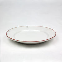 Beja Dinner Plate | White & Red | 282mm *CLEARANCE*