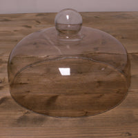 Glass 260mm Cake Stand Dome