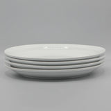 Durable Narrow Rim Plates | 240mm | Factory Seconds | Porcelain Dinner Plates | White