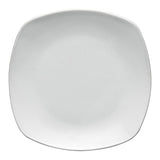 Restaurant Rounded Square Dinner Plate | 250mm | White